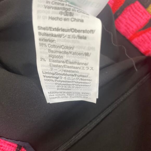 J. Crew Pink and Gold Tropical Floral Pencil Skirt, size 2 - Picture 8 of 8